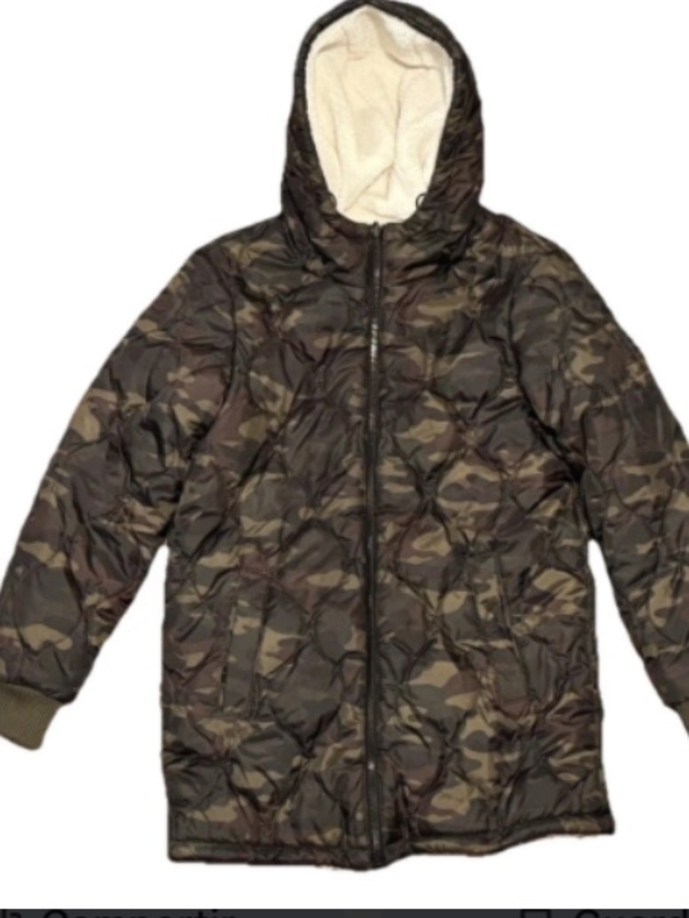 Camouflage Puffer Jacket